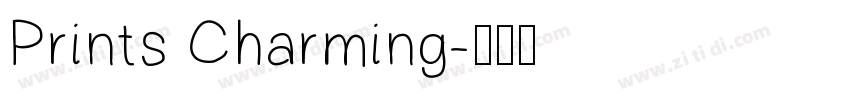 Prints Charming字体转换